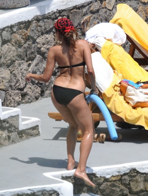 Eva Mendes paparazzis bikinis képei 7