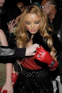 Tila Tequila nipple slip -5-