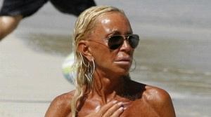 Donatella Versace topless barthian