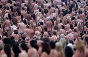 Spencer Tunick képei - Sydney 2010