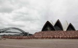 Spencer Tunick képei - Sydney 2010