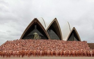 Spencer Tunick képei - Sydney 2010