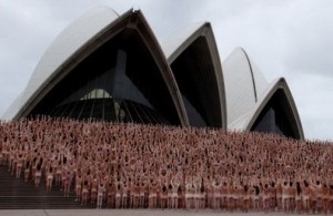 Spencer Tunick képei - Sydney 2010