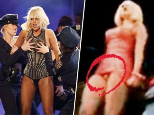 Lady GaGa tényleg péniszt villantott?