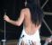 Lily Allen popója a Londoni koncerten